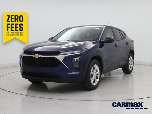Blue 2024 Chevrolet Trax LS