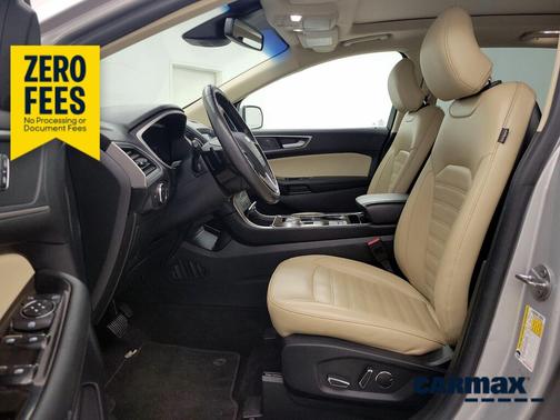 Silver 2019 Ford Edge SEL