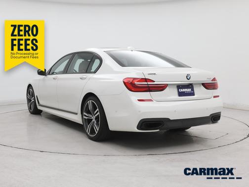 White 2019 BMW 740 I