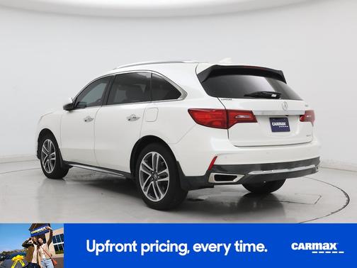 White 2018 Acura MDX Advance