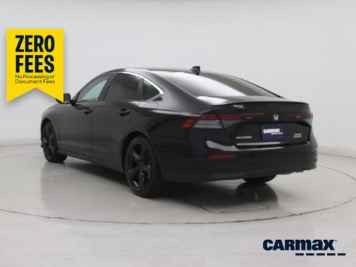 Black 2025 Honda Accord Hybrid Sport