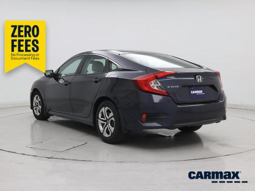 Blue 2018 Honda Civic LX