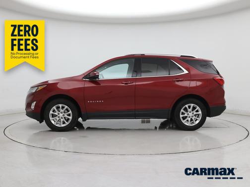 Burgundy 2018 Chevrolet Equinox LT