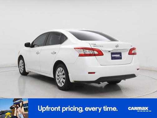 White 2015 Nissan Sentra SV