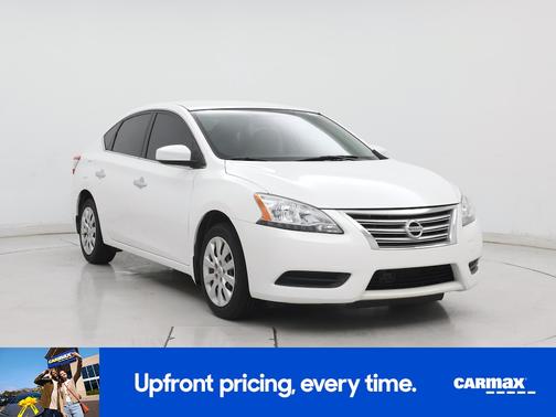 White 2015 Nissan Sentra SV