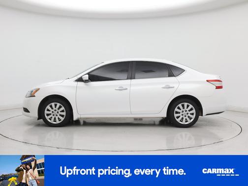 White 2015 Nissan Sentra SV