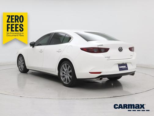 White 2021 Mazda Mazda3 Preferred