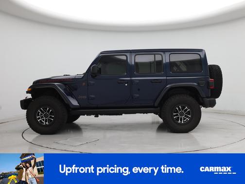 Blue 2025 Jeep Wrangler Rubicon X