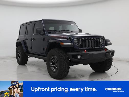 Blue 2025 Jeep Wrangler Rubicon X