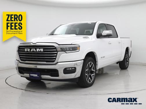 White 2025 RAM 1500 Laramie