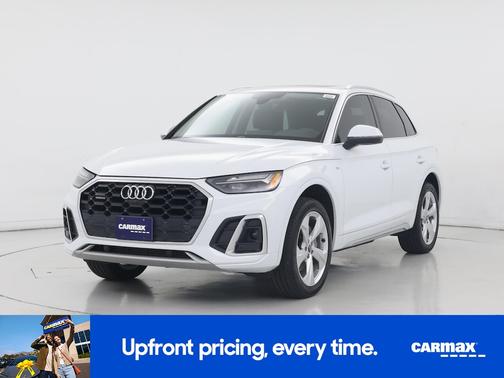 White 2023 Audi Q5 S-Line Premium Plus