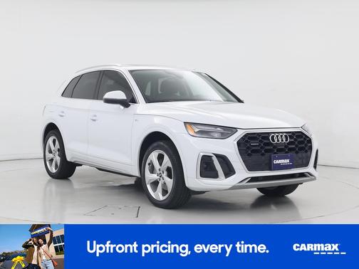 White 2023 Audi Q5 S-Line Premium Plus