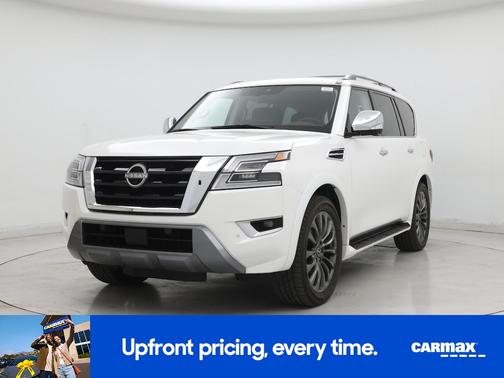 White 2023 Nissan Armada Platinum