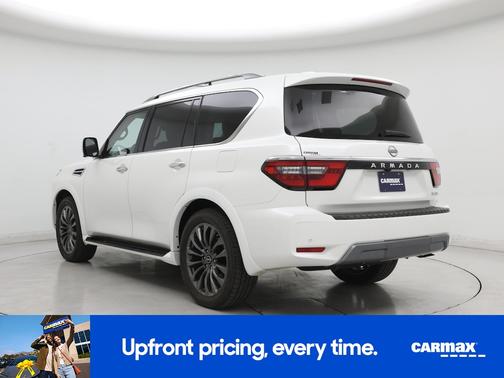 White 2023 Nissan Armada Platinum
