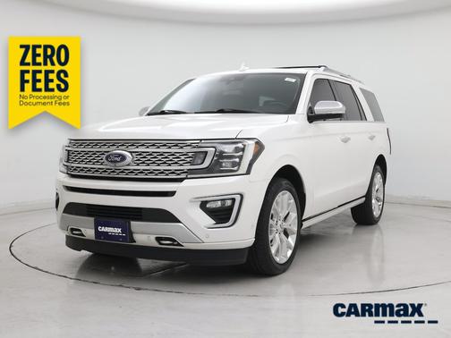 White 2019 Ford Expedition Platinum