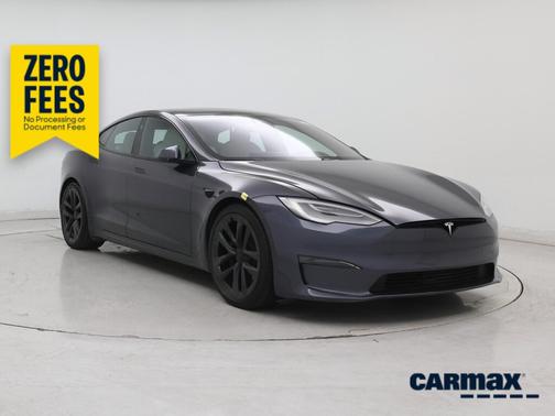 Gray 2021 Tesla Model S Long Range