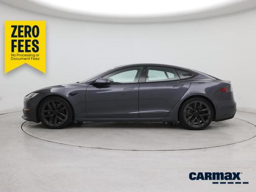 Gray 2021 Tesla Model S Long Range