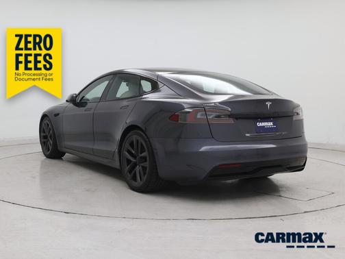 Gray 2021 Tesla Model S Long Range