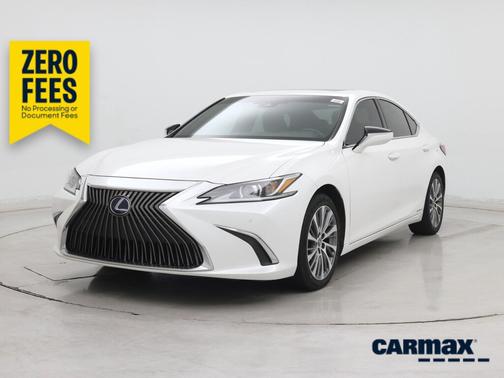 White 2020 Lexus ES 300h Luxury