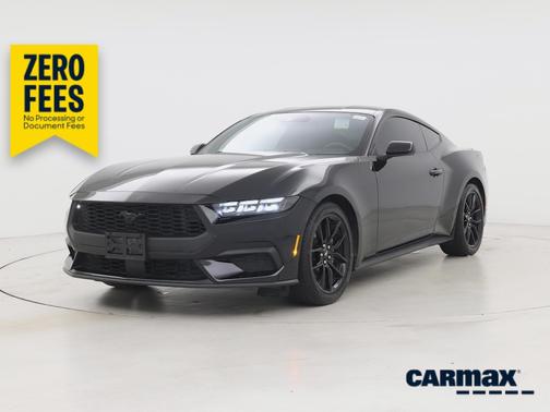 Black 2025 Ford Mustang Ecoboost