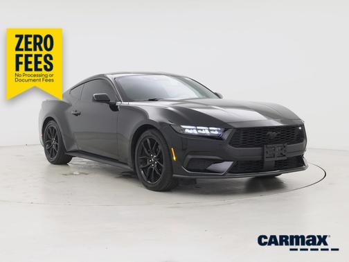 Black 2025 Ford Mustang Ecoboost