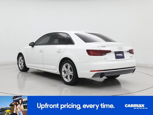 White 2018 Audi A4 Premium