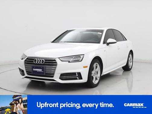 White 2018 Audi A4 Premium