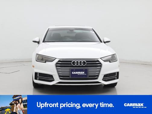 White 2018 Audi A4 Premium