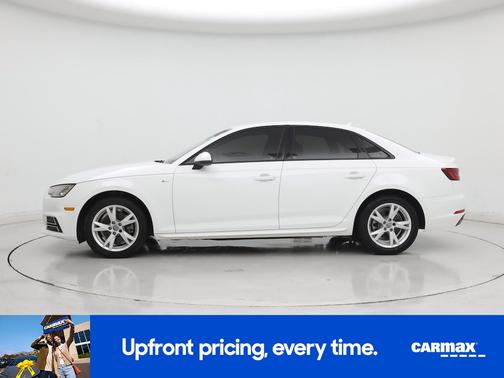 White 2018 Audi A4 Premium