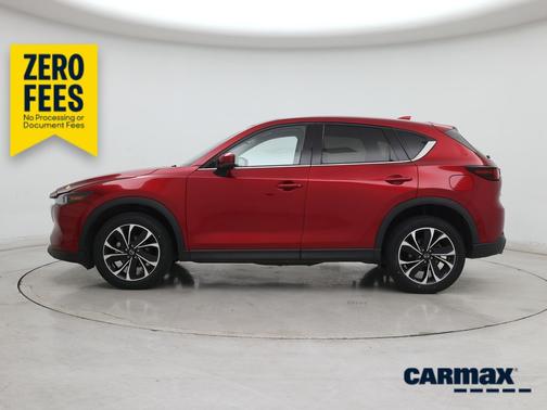 Red 2022 Mazda CX-5 2.5 S Premium Package
