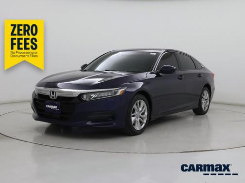 Blue 2018 Honda Accord LX