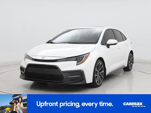 White 2020 Toyota Corolla SE