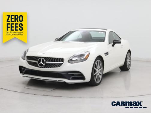 White 2018 Mercedes-Benz AMG SLC 43