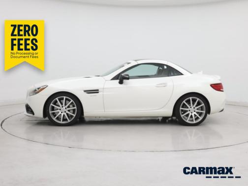 White 2018 Mercedes-Benz AMG SLC 43