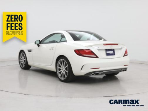 White 2018 Mercedes-Benz AMG SLC 43