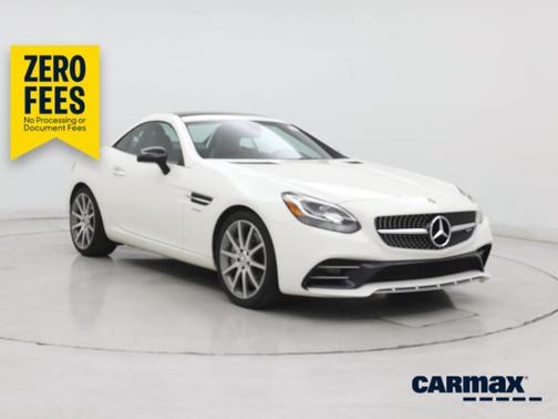 White 2018 Mercedes-Benz AMG SLC 43