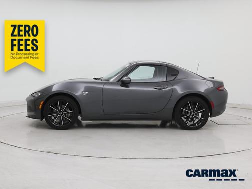 Gray 2024 Mazda MX-5 Miata RF Grand Touring
