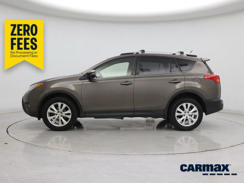 Brown 2015 Toyota RAV4 Limited