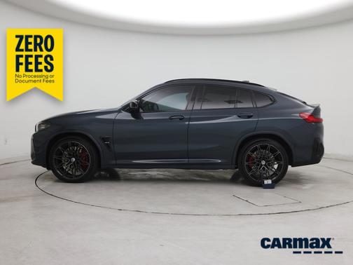 Blue 2024 BMW X4 M