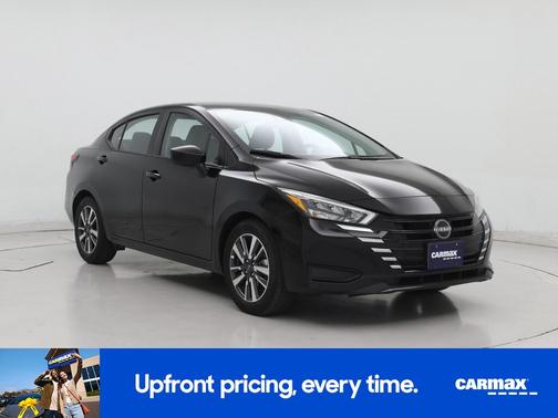 Black 2025 Nissan Versa SV