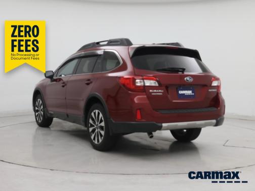 Red 2015 Subaru Outback Limited