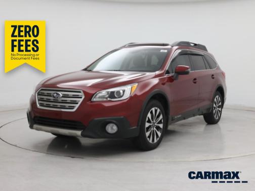 Red 2015 Subaru Outback Limited