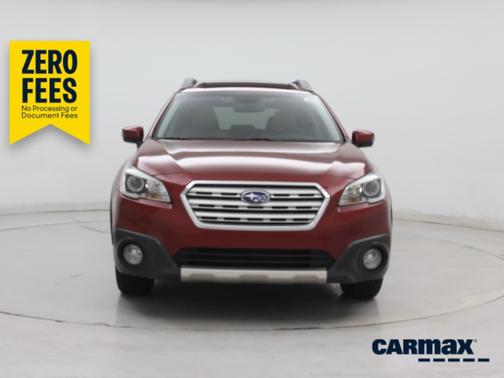 Red 2015 Subaru Outback Limited