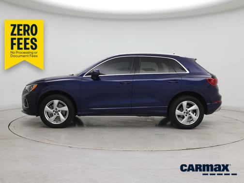 Blue 2021 Audi Q3 Premium