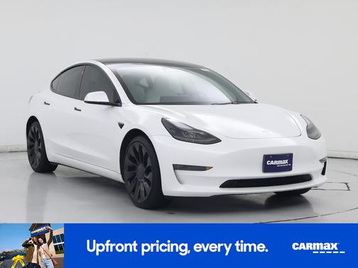 White 2023 Tesla Model 3 Performance
