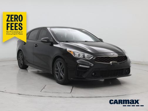 Black 2020 Kia Forte GT-Line