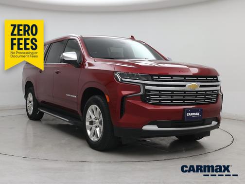 Red 2021 Chevrolet Suburban Premier
