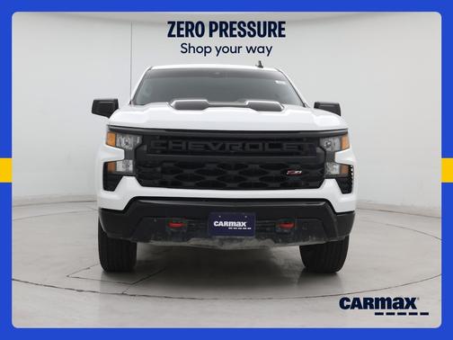 White 2025 Chevrolet Silverado 1500 Custom Trail Boss