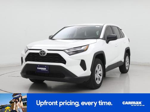 White 2025 Toyota RAV4 LE