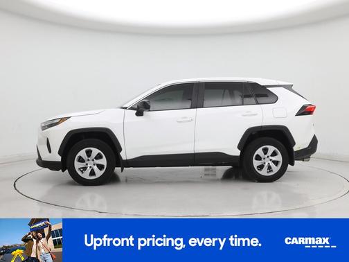 White 2025 Toyota RAV4 LE